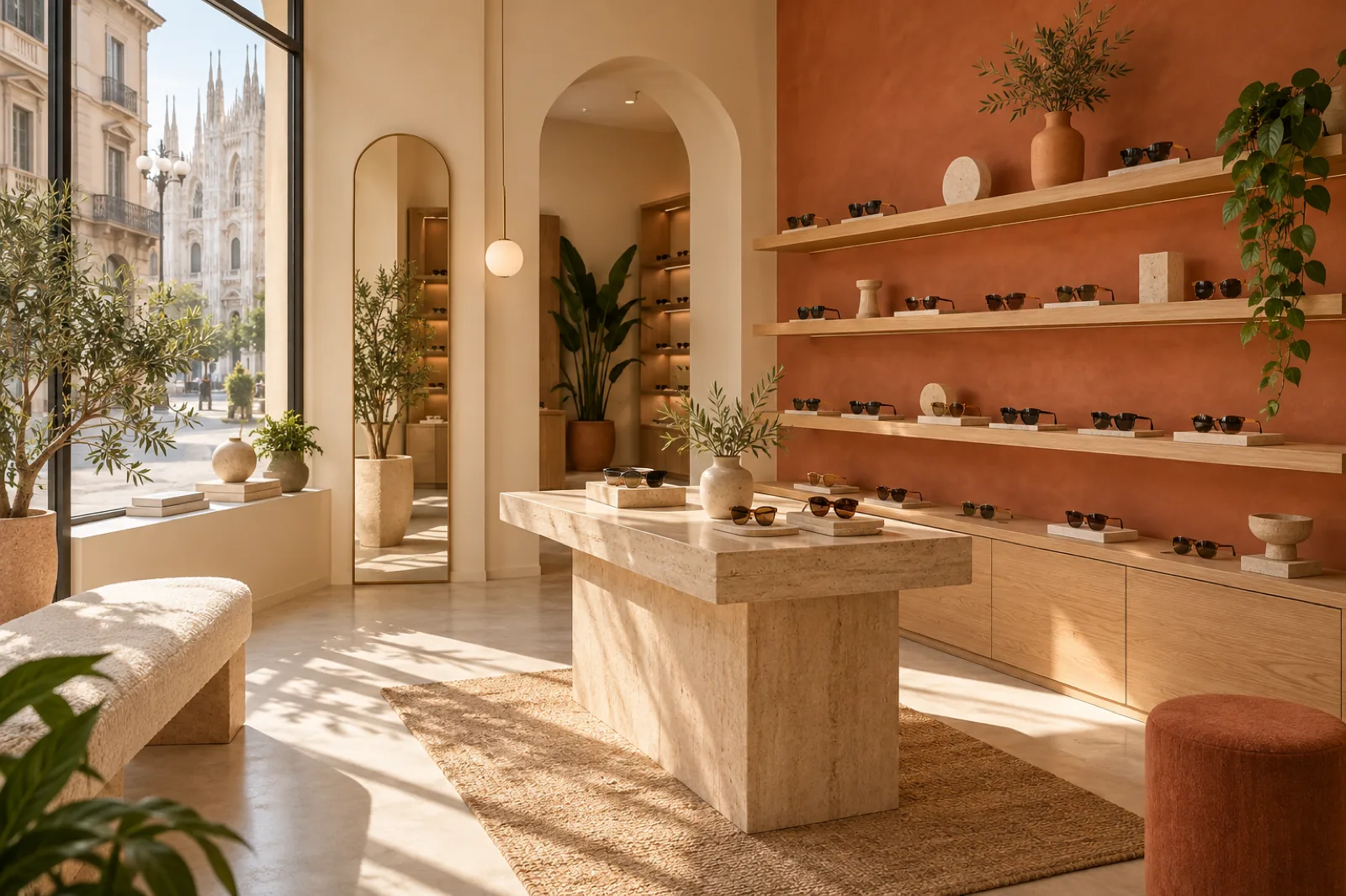Interno dello showroom Mellerr